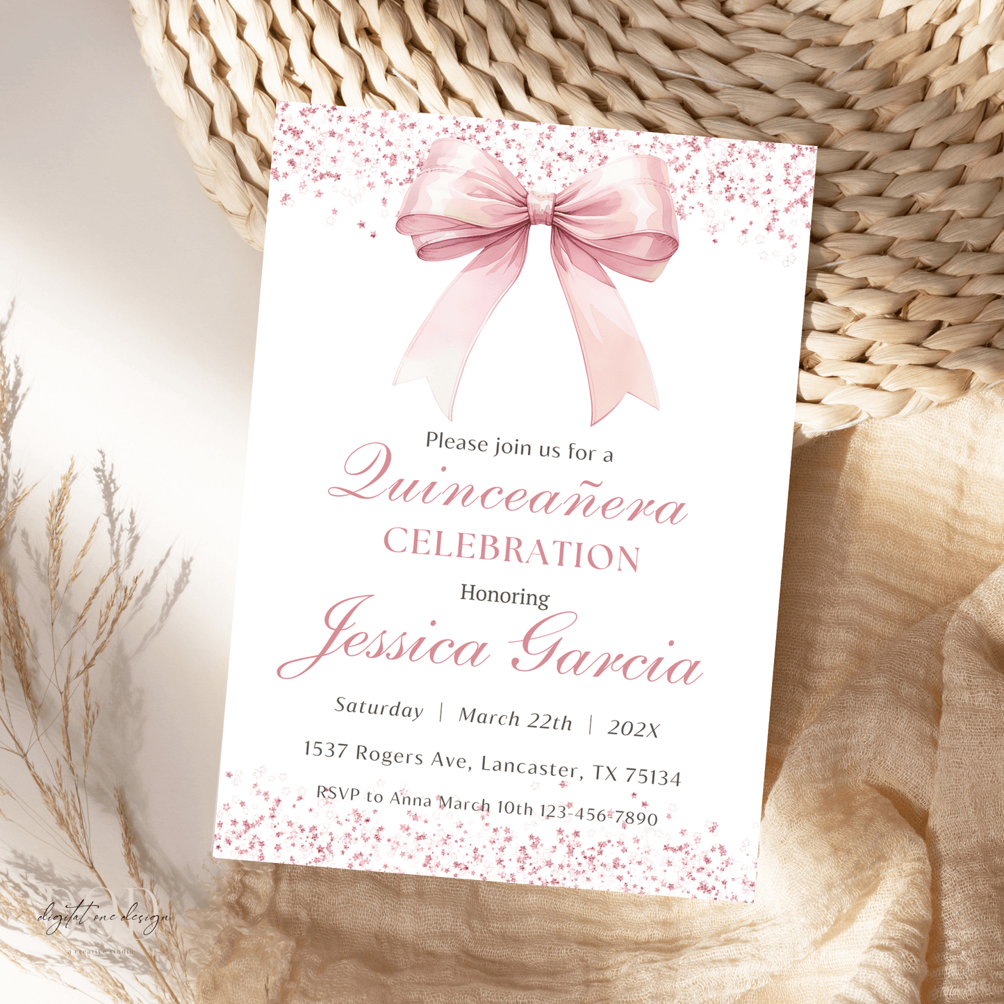 Elegant Quinecañera Birthday
