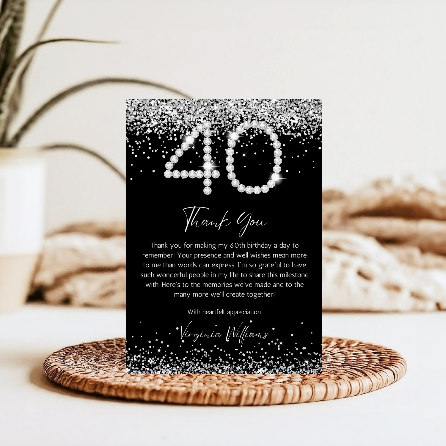 Thank You Cards and Tags - Stylish Gratitude Expressions