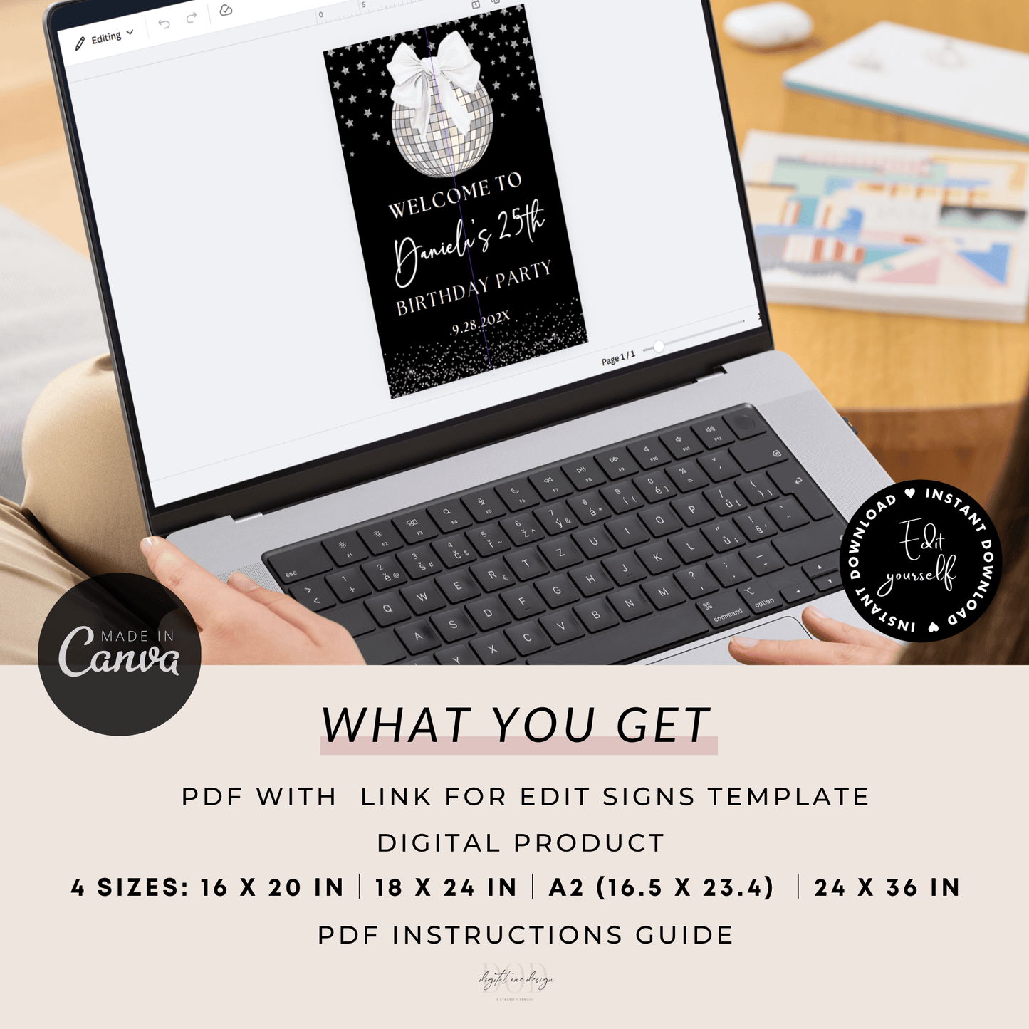 Edit Yourself Templates Canva