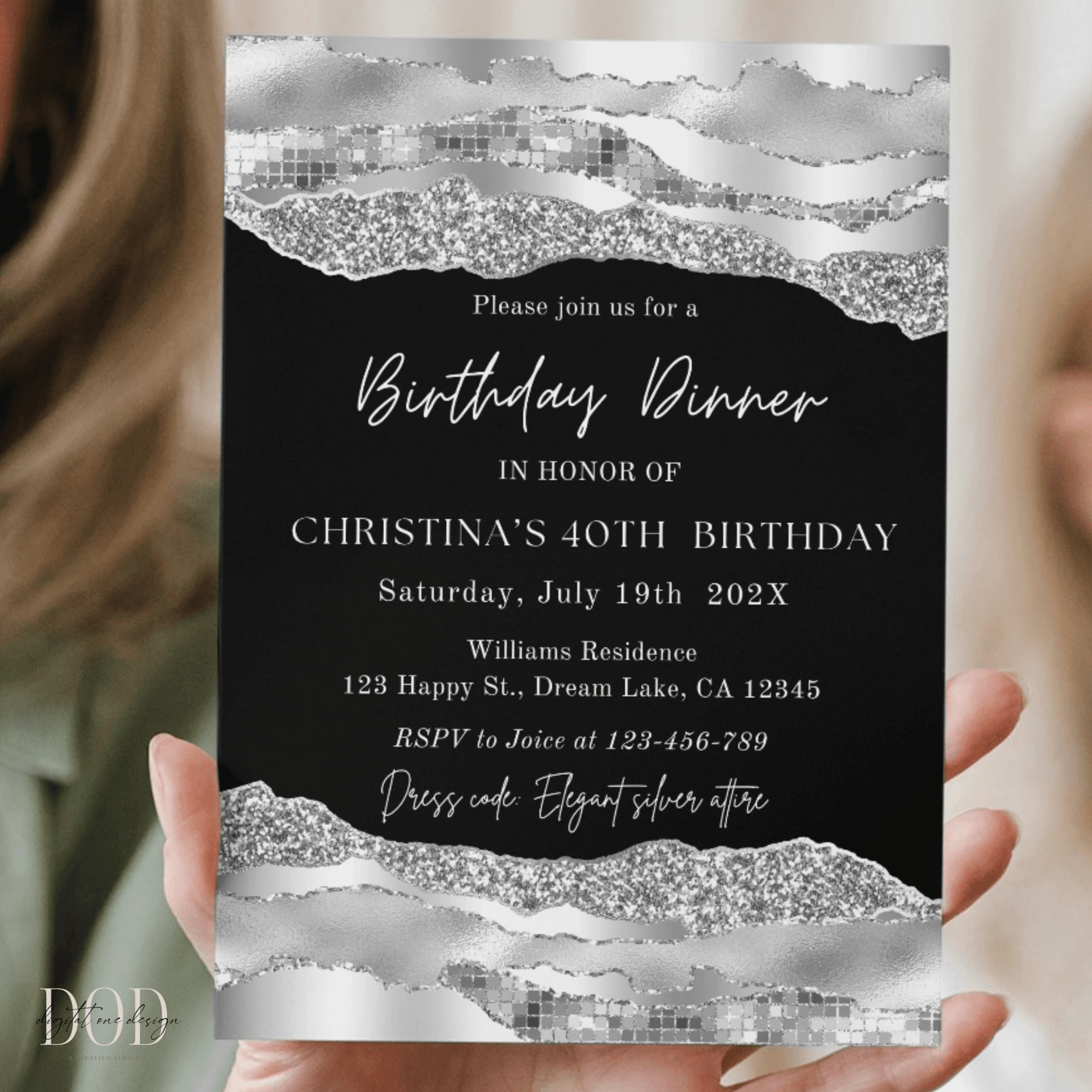 Luxury Celebration Invitaton