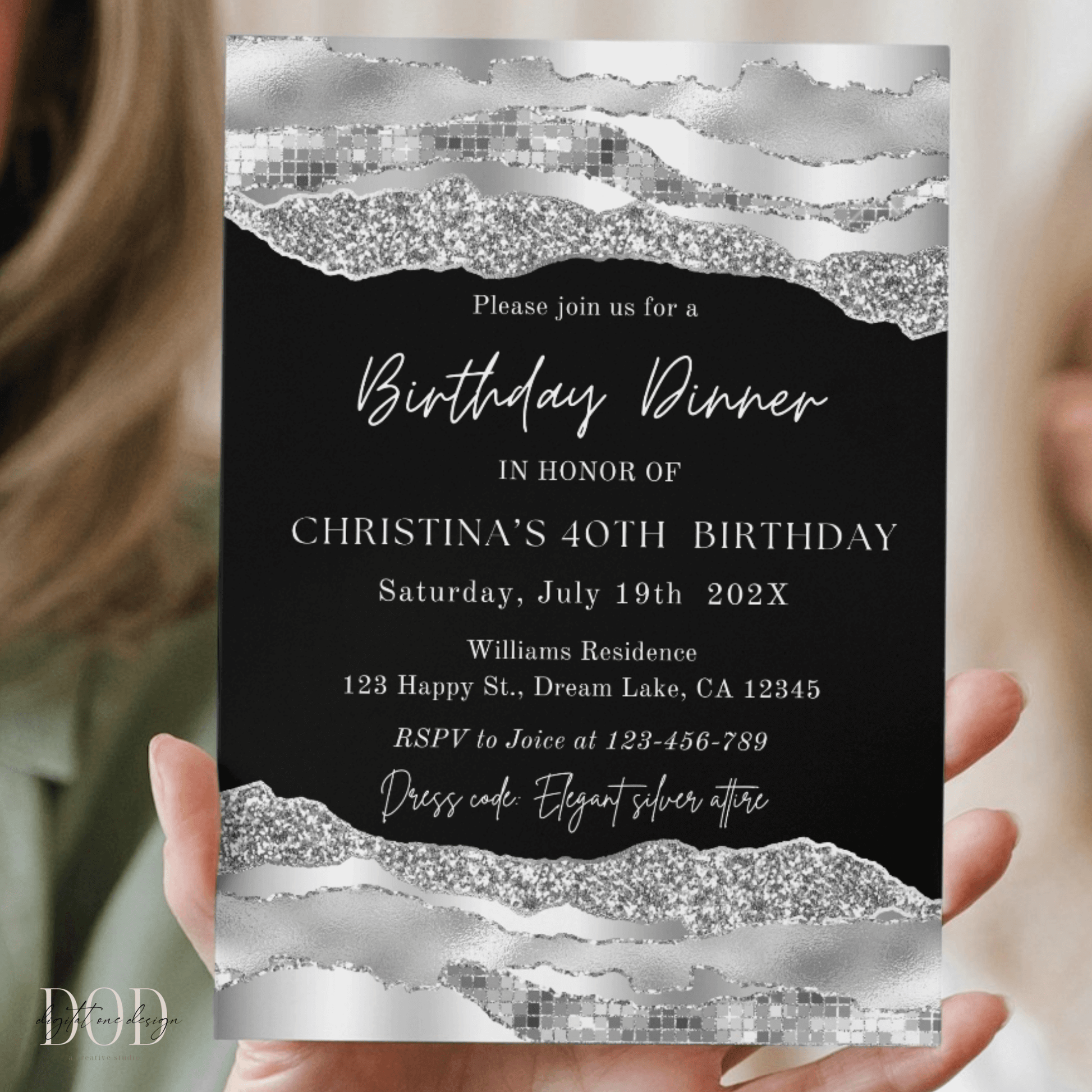 Luxury Celebration Invitaton