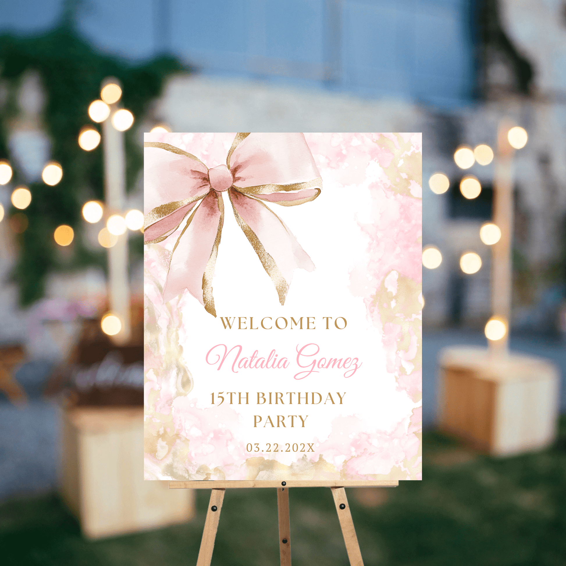 Quinceañera Birthday Party decoration
