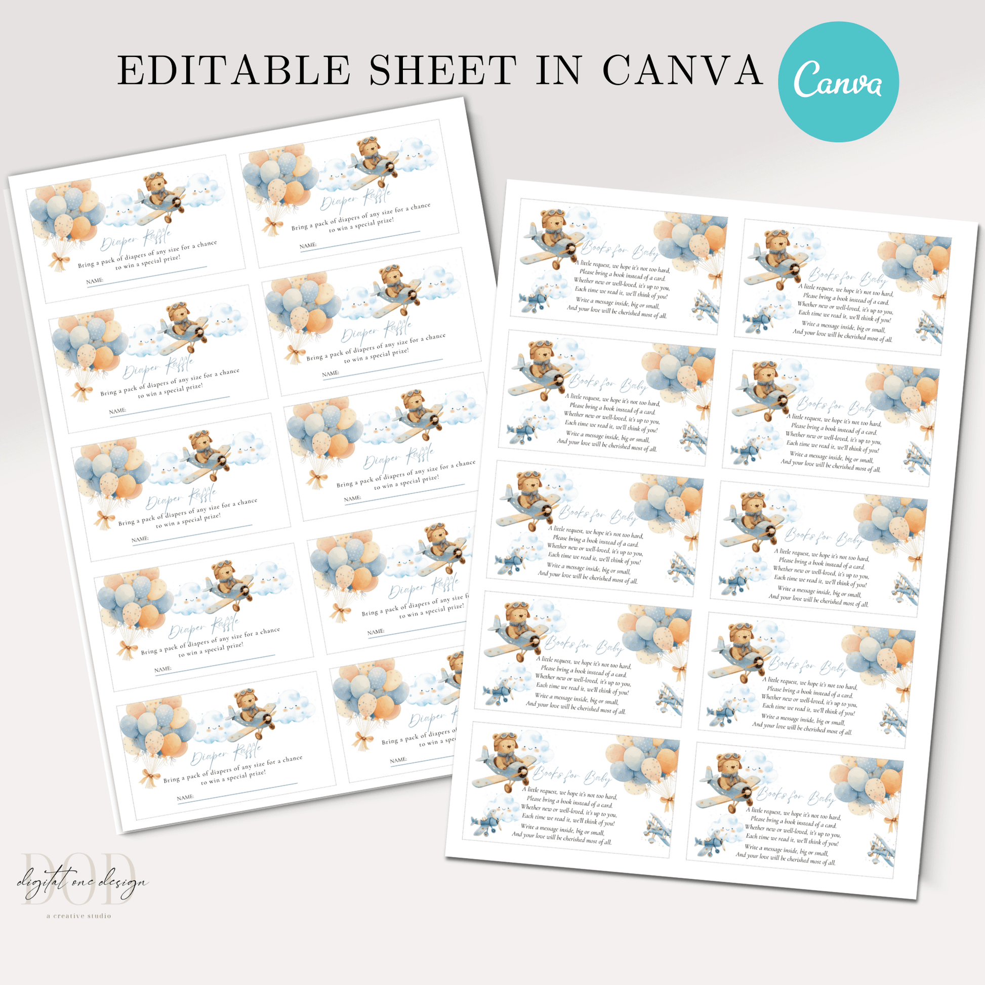 Printable Baby Shower Bundle
