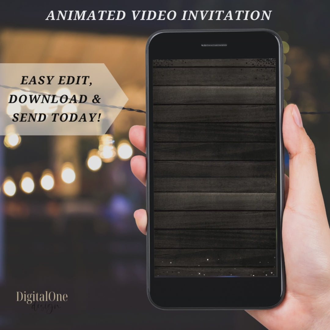 Video Animated Birthday Barbecue Invite