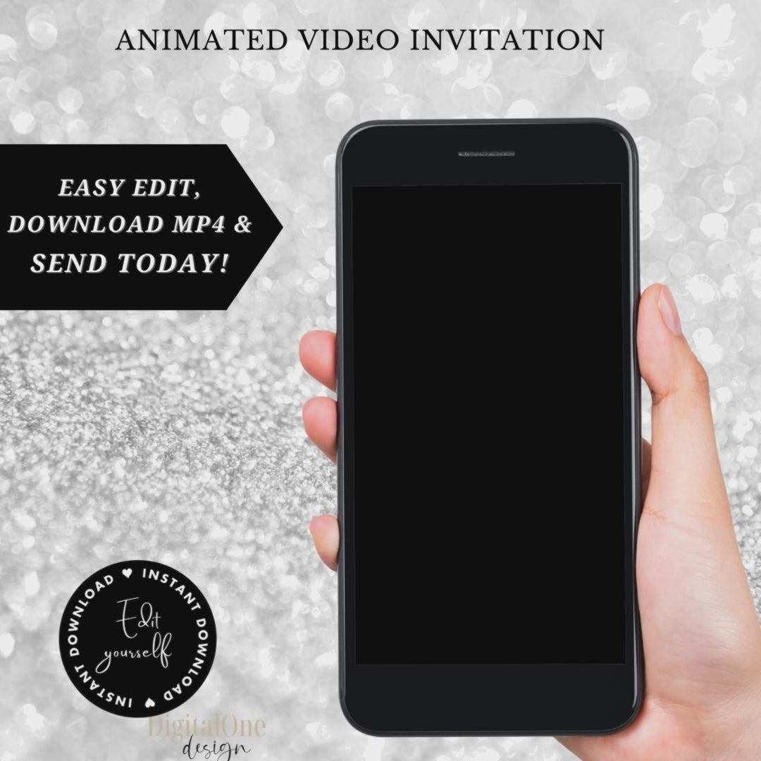 Video Animated Invitation, Mexican Fiesta Theme
