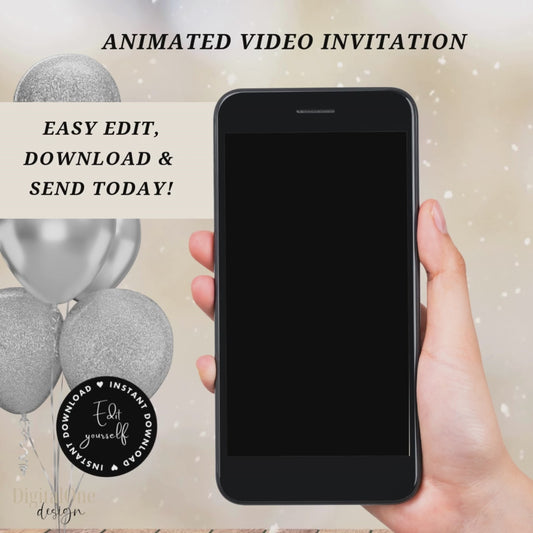 Digital Game Night Invitation - Customizable & Fun