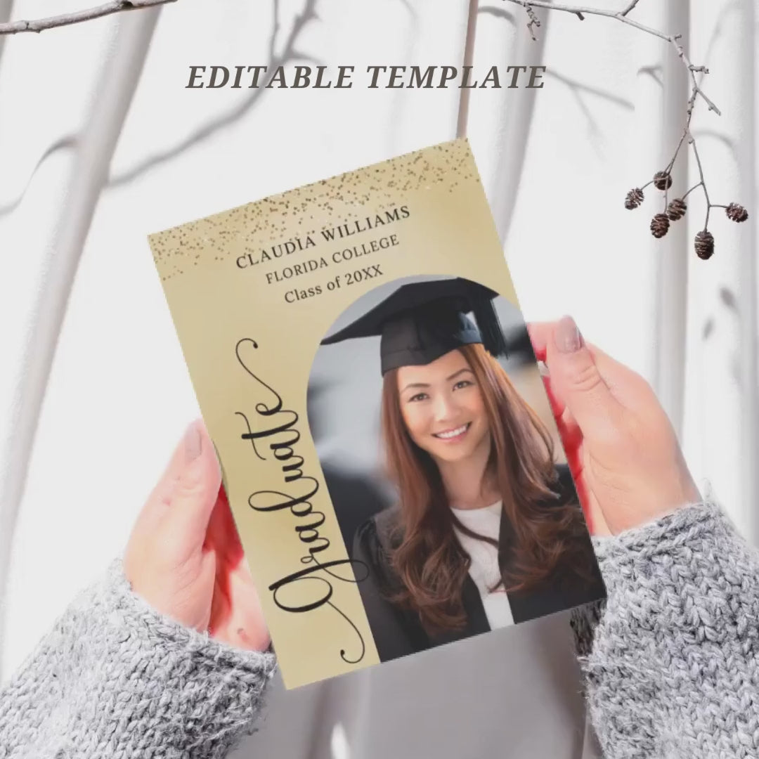 Printable Graduation Party Invite