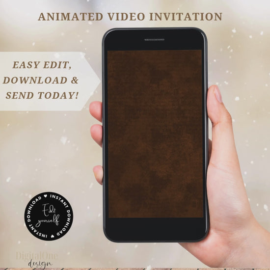 Animated Video Graduation Invitation