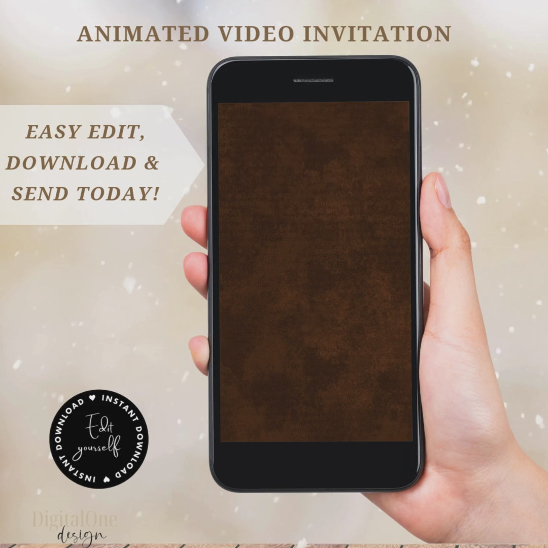 Animated Video Graduation Invitation